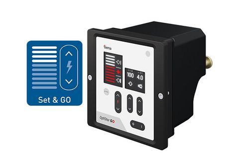 OptiStar GO manual powder gun control unit