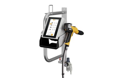OptiFlex® ProX W OptiFlex ProX W manual unit mounted on a wall