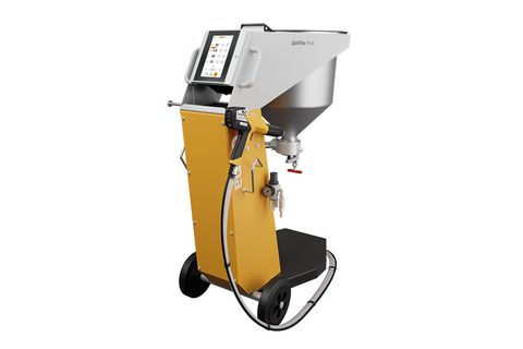 OptiFlex® ProX S OptiFlex ProX S manual powder coating unit with stirrer for powders that are difficult to fluidize