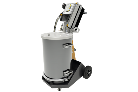 OptiFlex® Pro F 喷涂设备:专为大出粉量应用设计 Image of an OptiFlex Pro F Spray
