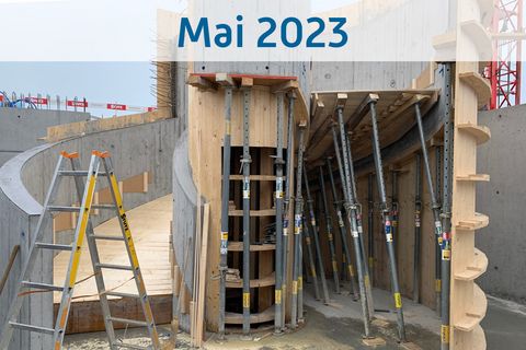 Betontreppe neu Gema Neubau Sommerau