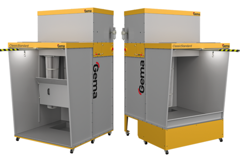 ClassicStandard Manual Powder Booth