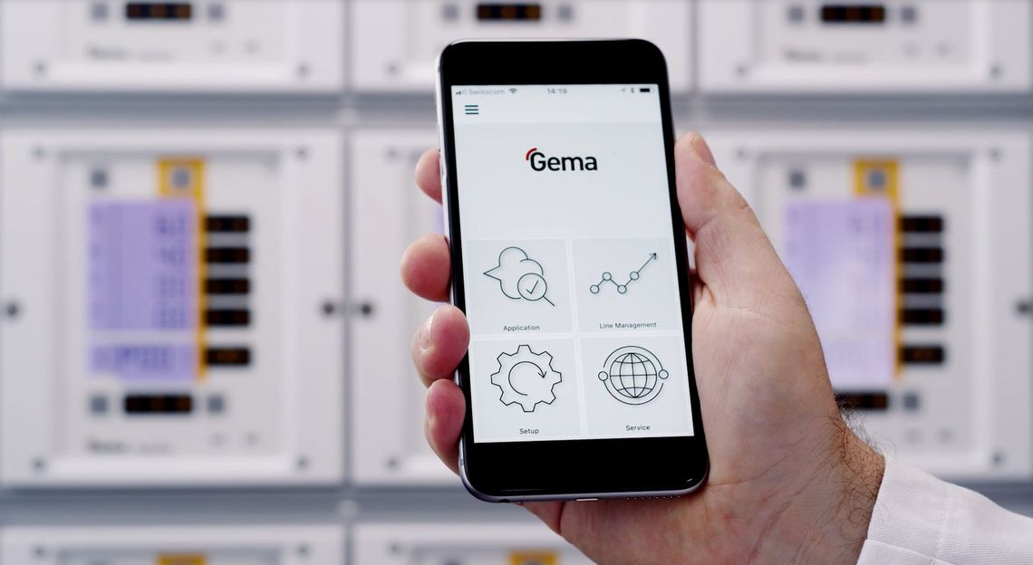 to the powder coating experts Gema Switzerland GmbH