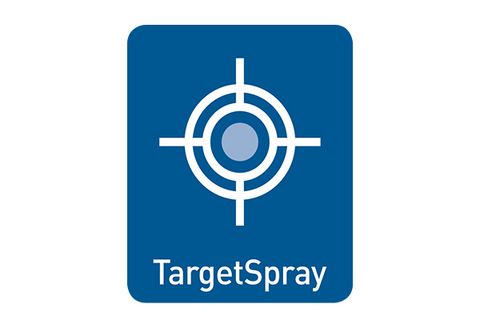 Blue Icon of the Gema TargetSpray Technology