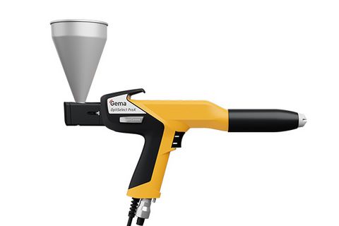 OptiSelect ProX CF cup gun OptiSelect ProX CF manual powder coating gun with funnel cup